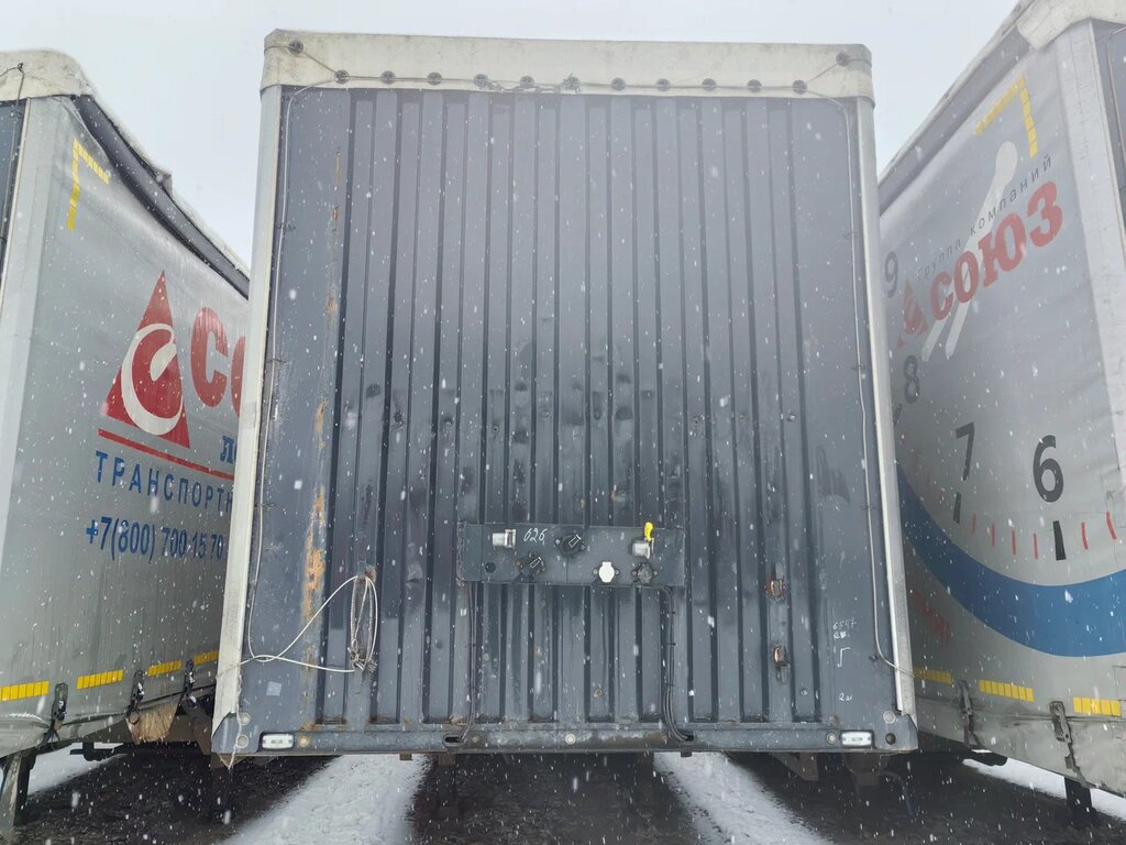 Тонар 97882 Полуприцеп шторный — Б/У, 2020 г.