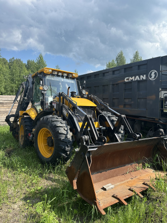 SHANMON 388 Экскаватор-погрузчик 388H — Б/У, 2023 г.