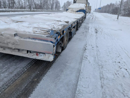 БЕРГЕР 9854 Полуприцеп тяжеловоз 4 оси 9854-0000050-05 — Б/У, 2023 г.