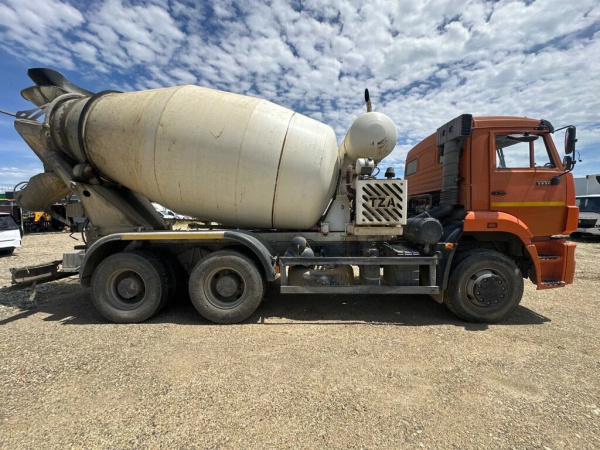 Туймазинский завод автобетоновозов 5814 на шасси КамАЗ 6520 6x4 Автобетоносмеситель 5814Z9 — Б/У, 2023 г.
